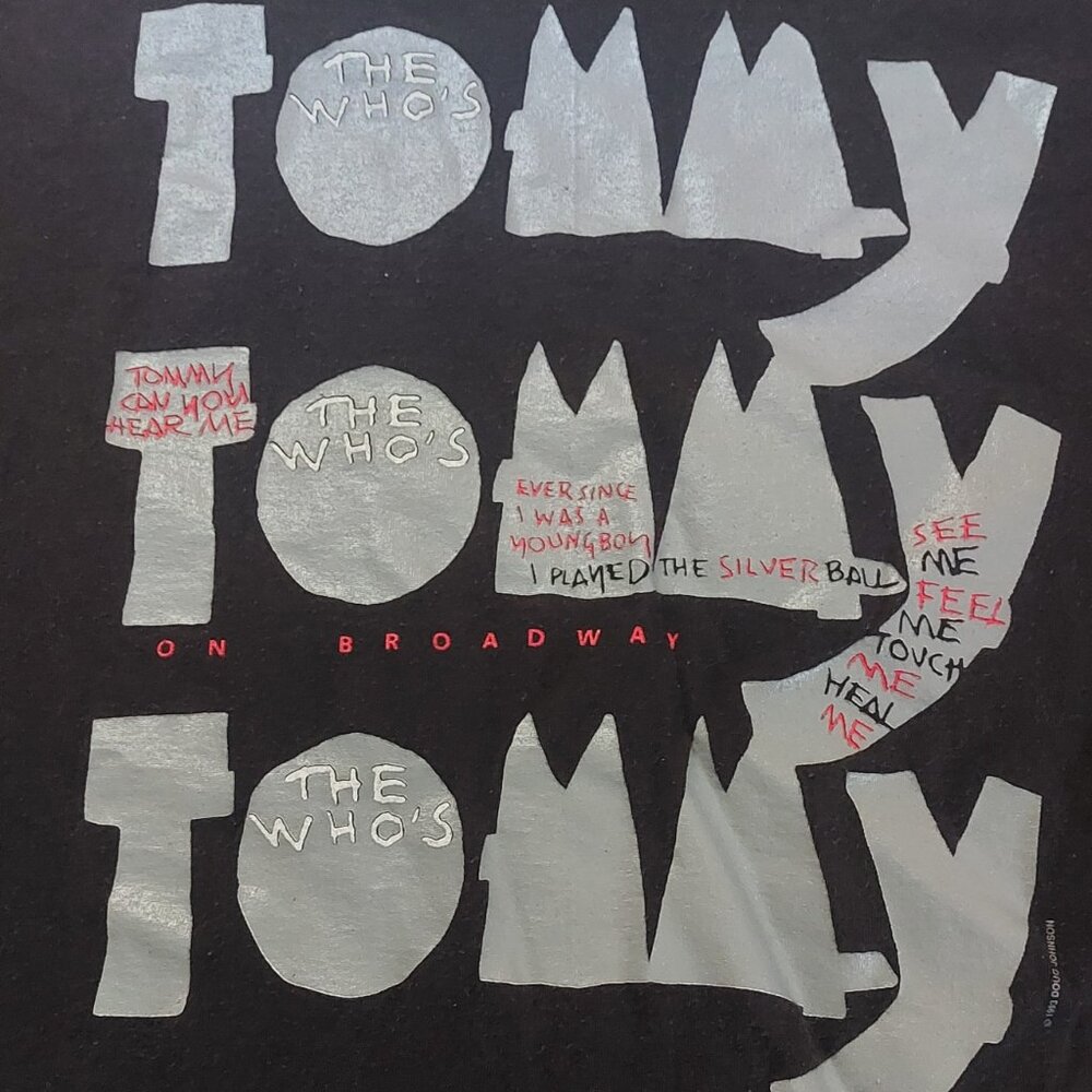 The Who - Tommy on Broadway T-shirt